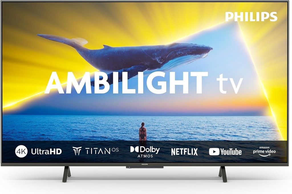 Televizor LED, Philips Ambilight 43PUS8109, 108cm(43"), 4K UHD, Smart