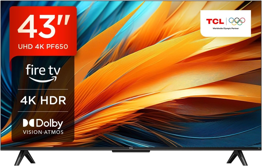 Televizor LED, TCL 43PF650, 108cm(43"), 4K UHD, Smart