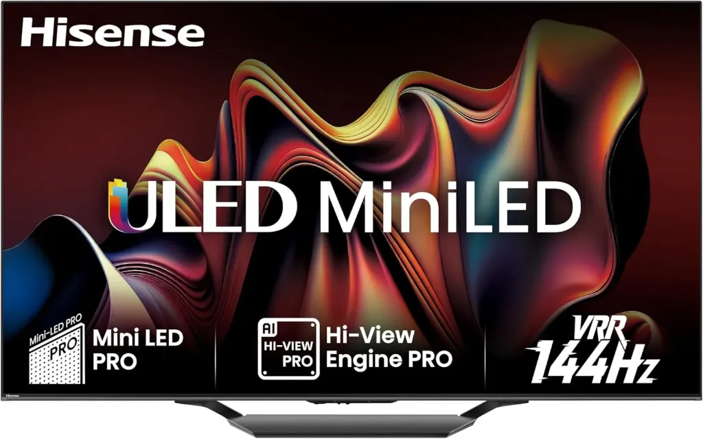 Televizor MINILED Hisense 65U7NQ, 164cm (65"), 4K UHD, Smart, 144Hz
