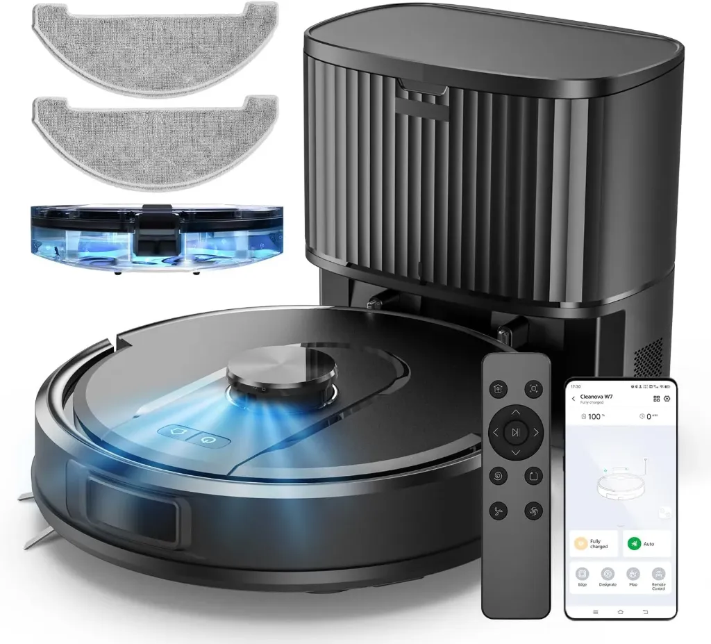 Aspirator robot cu statie Cleanova W11