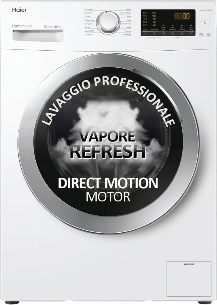 Masina de spalat Haier HW90-SB1230N, 9Kg, 1200rpm