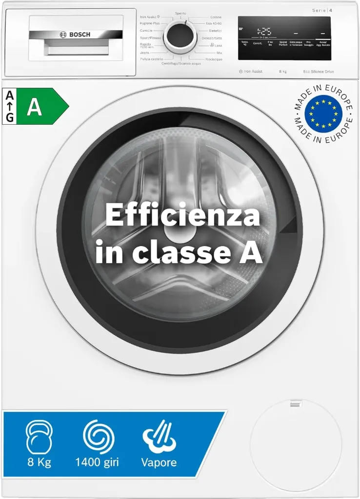 Masina de spalat Bosch WAN28208II Series 4, 8Kg, 1400rpm